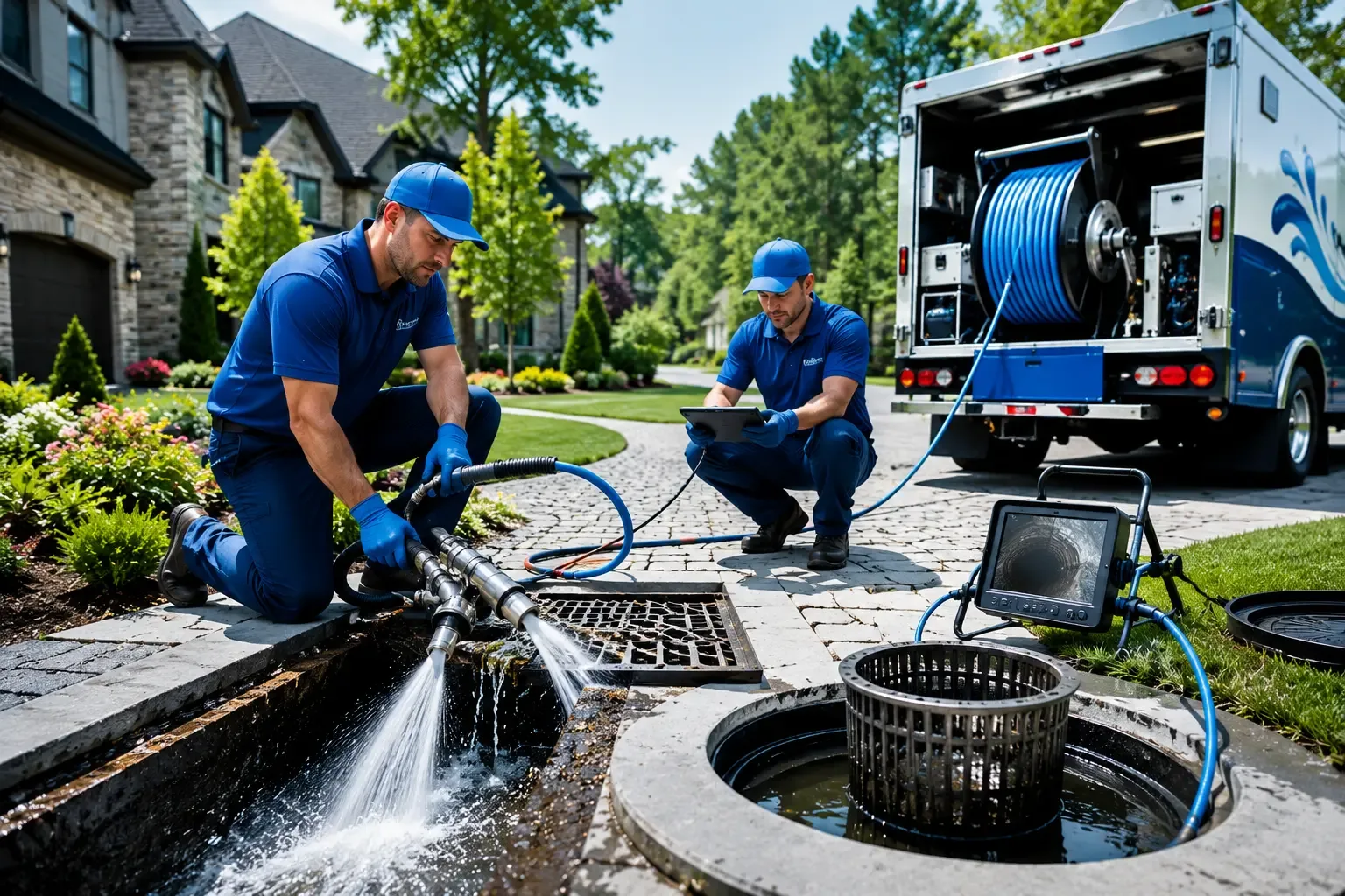 Local outdoor drain cleaning professionals in Burket, IN